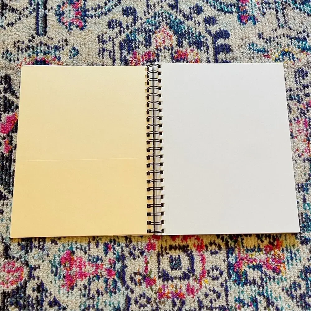 Artist Sketch Diary Spiral Bound Notebook 11x8.5 in Art Journal